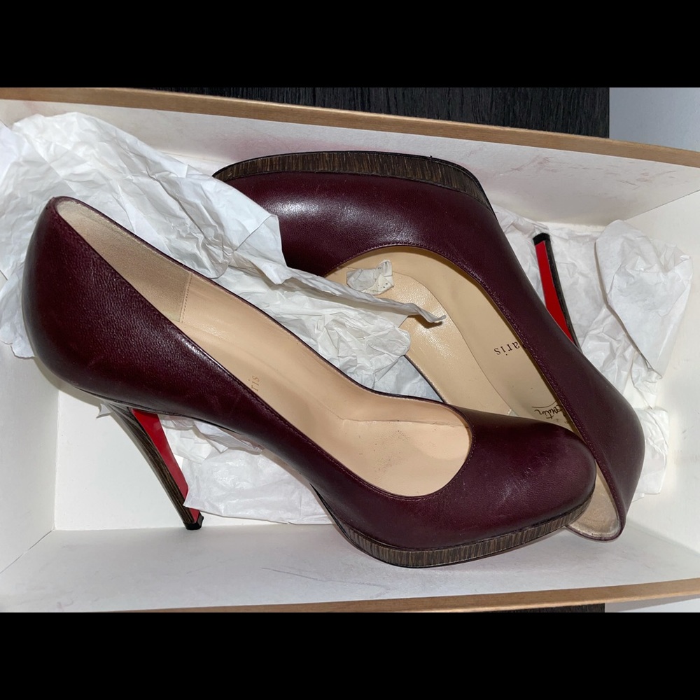 Christian Loubuiton New Simple Pump 120 Heel